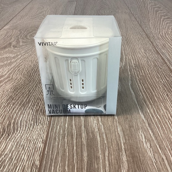 Vivitar Mini Desktop, Keyboard Vacuum, Great for Crumbs,Dust,‎ Pet Hair & More! - Picture 1 of 5